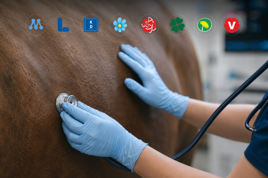 Partierna om veterinärvården inför valet