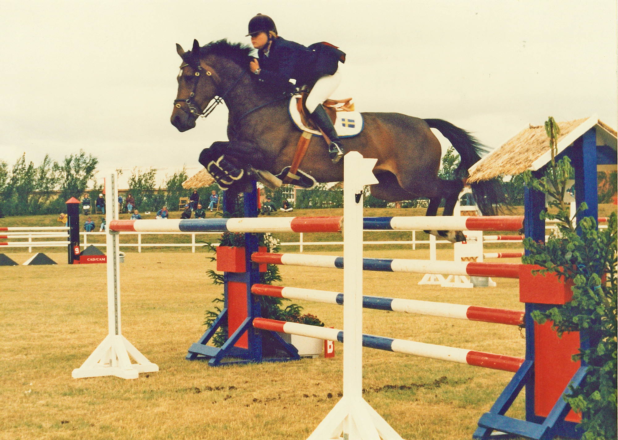 Malin Baryard Och Gem Stone Vid Nm 1983 Foto: Dyre Fotografen