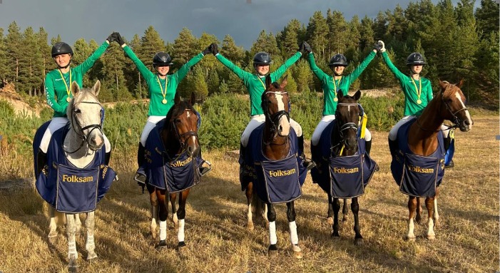 Ekenässjön tog historiskt guld på lag-SM