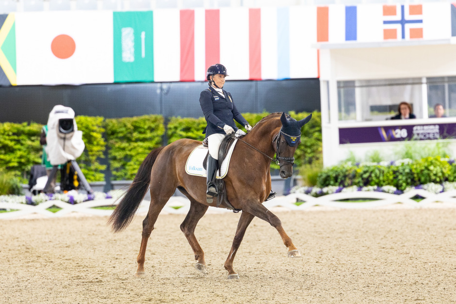 Ridsport Play: Guldritten som räddade Sveriges VM – se Lena Malmströms kür i Aachen igen