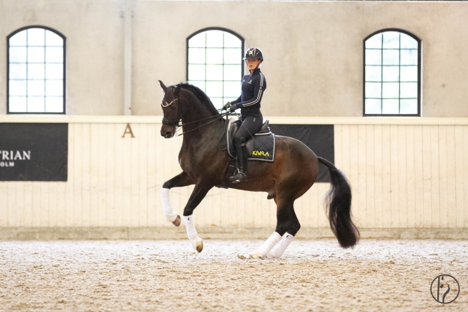 Grand Prix-debut med guldkant för Linnéa Holmgren
