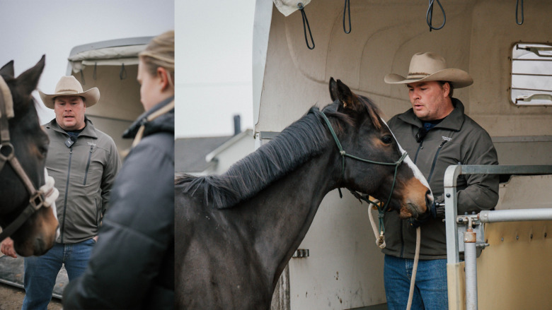 Cowboyen som älskar dressyr – vill förändra synen på hästens mentala hälsa