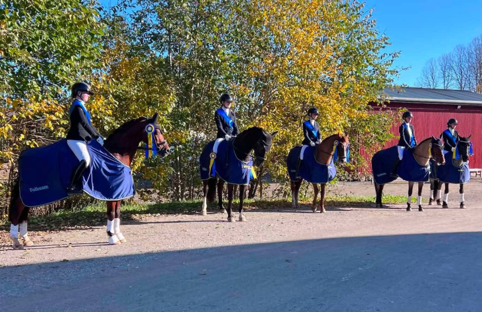 Hudiksvalls Rid och Ponnyklubb red hem zon Nord