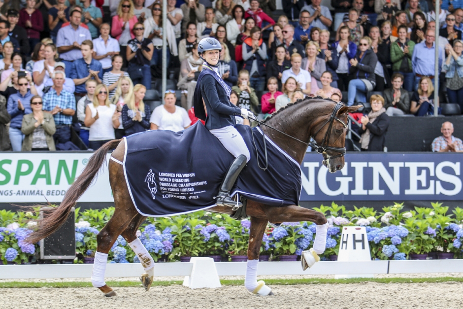 Fler dressyrhästar kommer till unghäst-VM