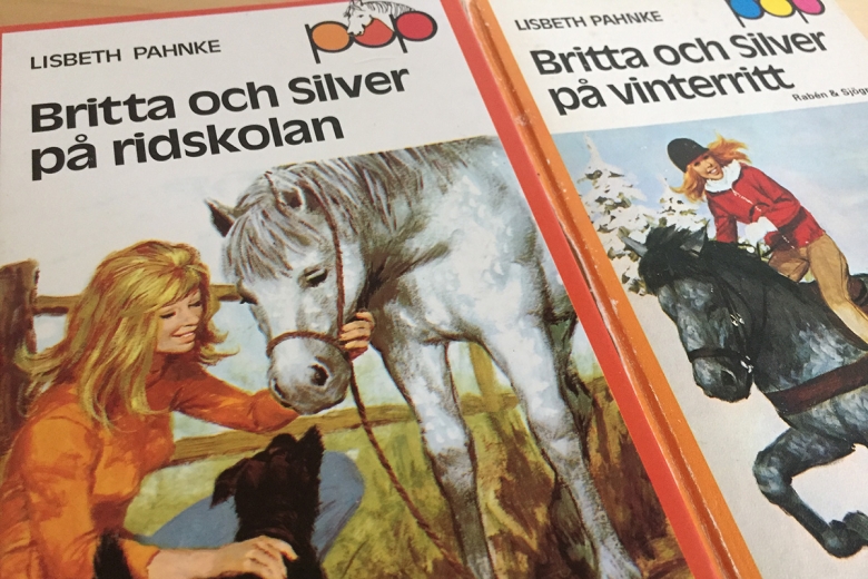 Hallå där, Lisbeth Pahnke som skrev böckerna om Britta och Silver