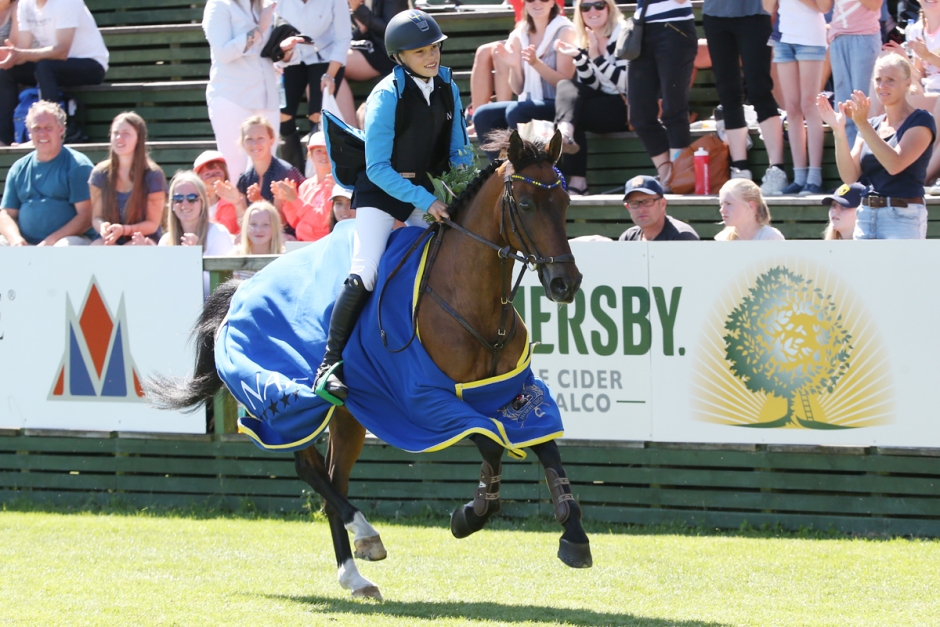 Ingemar vann ponny-Grand Prix på hemmaplan
