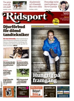 Ridsport ute i butik