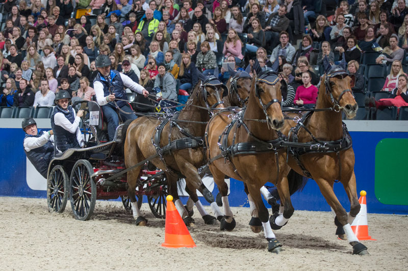 Fredrik Persson har f&aring;tt ett Wild Card till v&auml;rldscupfinalen i k&ouml;rning - n&aring;got du kan se p&aring; SVT Play i helgen. Foto: Roland Thunholm