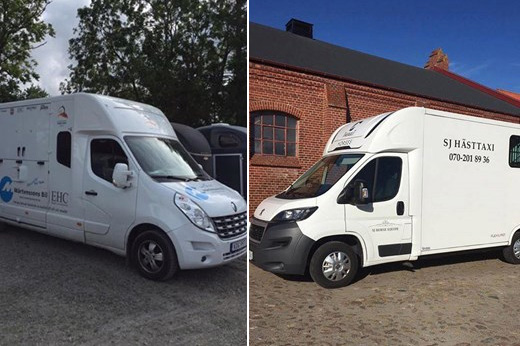 Stulna hästlastbilar blev slutet på bedrägeriturné