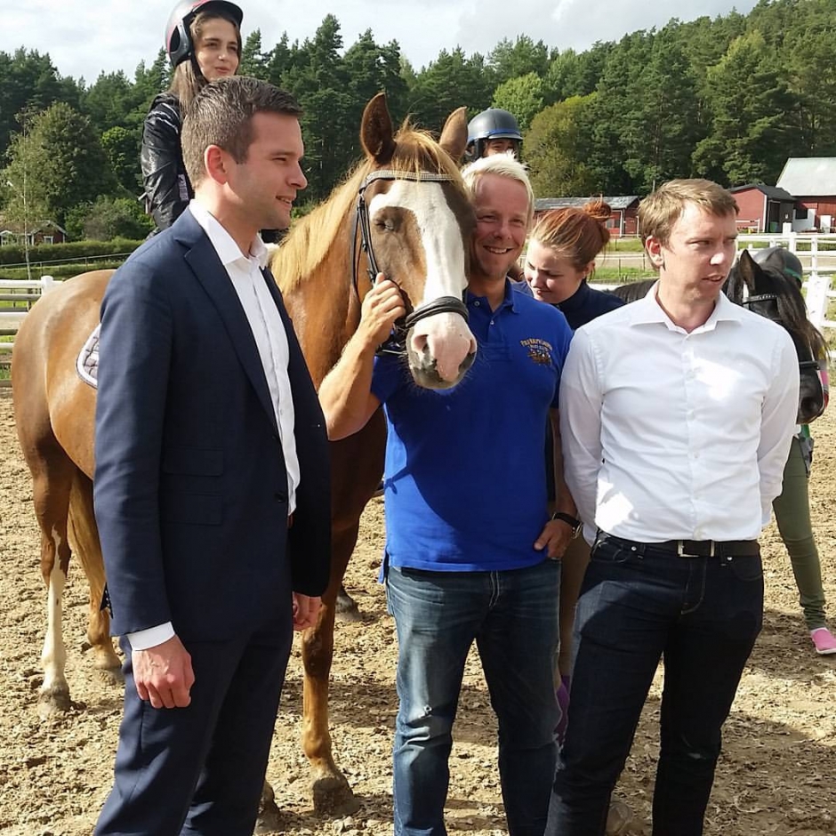 Minister besökte Skogslottens RF