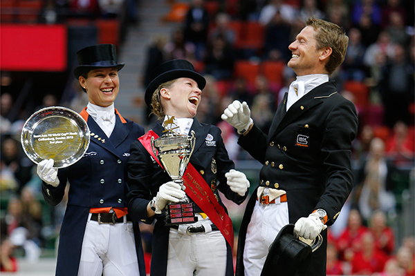 Fantastiska hästar i toppen