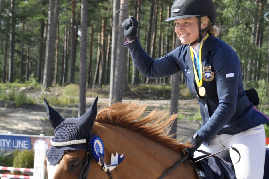 Svenskt guld avslutade NM