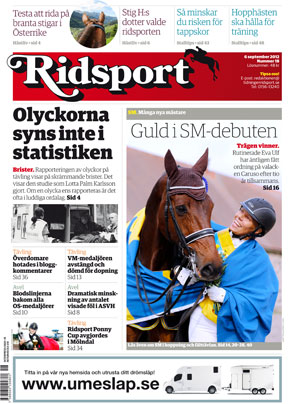 Ridsport ute i butik