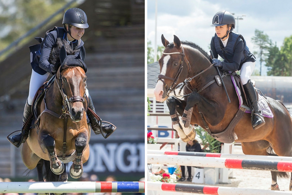Kajsa och Mathilda tog täten mot Friends