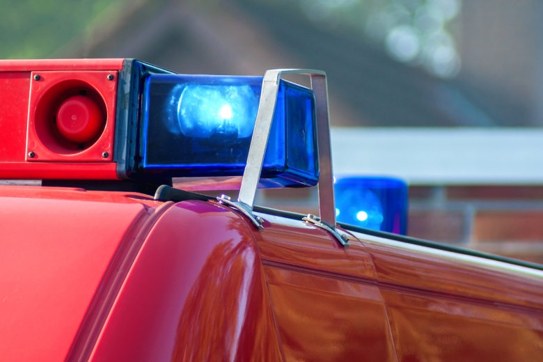 Lycklig utgång efter hästolycka på E4