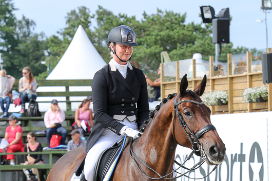Radarparet Jennie Larsson och Zircoon Spring Flower delas